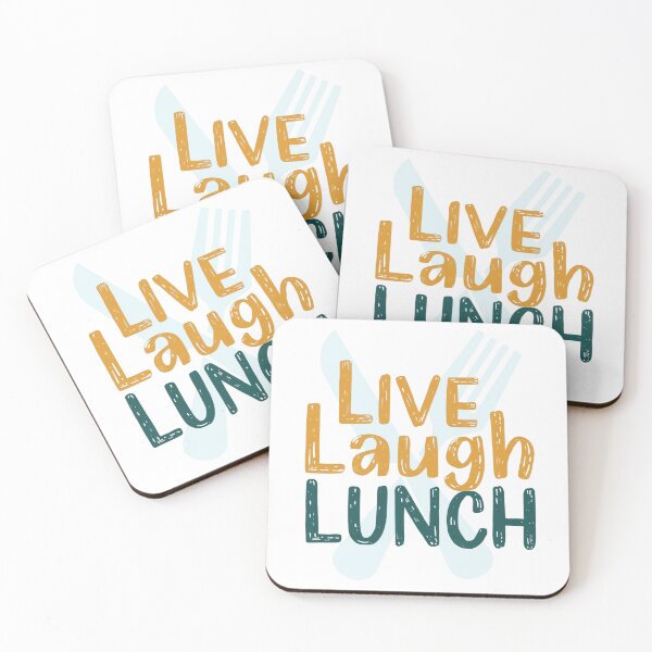 Item preview, Live, laugh, Lunch!! designed and sold by kiwioffcuts.