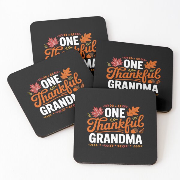 Item preview, One Thankful Grandma Thanksgiving Family Autumn Fall Grandma designed and sold by Rotasiin.