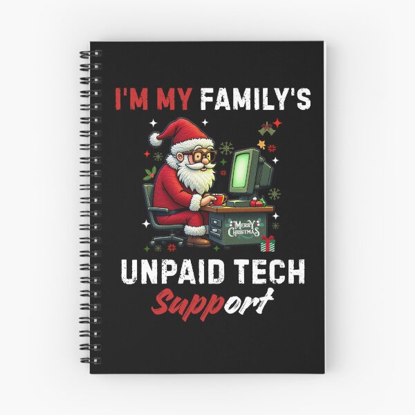 Item preview, Cute I'm My Family's Unpaid Tech Support,Santa Computer Engineer designed and sold by BornBorn.