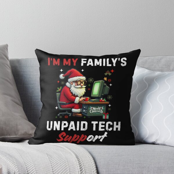 Item preview, Cute I'm My Family's Unpaid Tech Support,Santa Computer Engineer designed and sold by BornBorn.