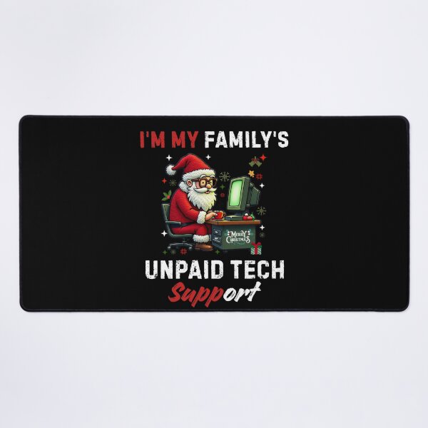 Item preview, Cute I'm My Family's Unpaid Tech Support,Santa Computer Engineer designed and sold by BornBorn.