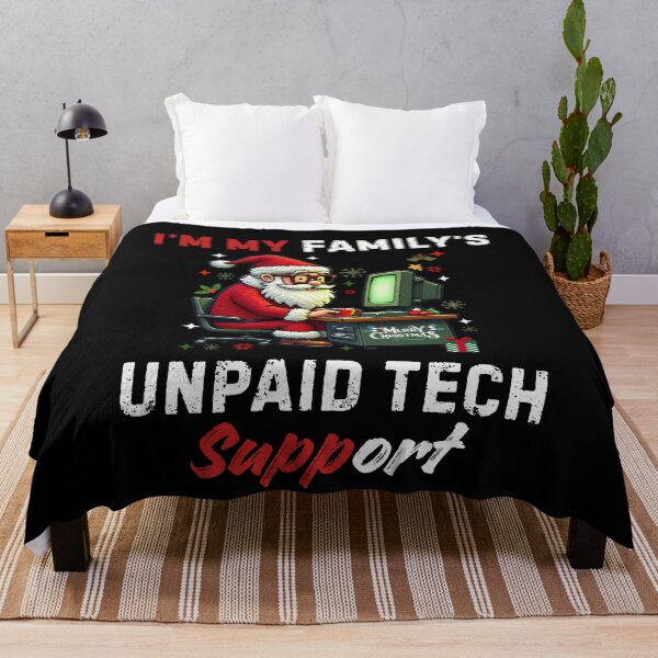 Item preview, Cute I'm My Family's Unpaid Tech Support,Santa Computer Engineer designed and sold by BornBorn.