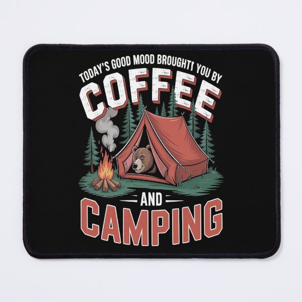 Item preview, Today Good Mood Brought to You By Coffee And Comping designed and sold by brinbotty.