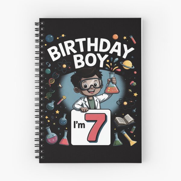 Item preview, Kids Scientist 7th Birthday Boy I'm 7 Years Science experiments designed and sold by ConceptThena.