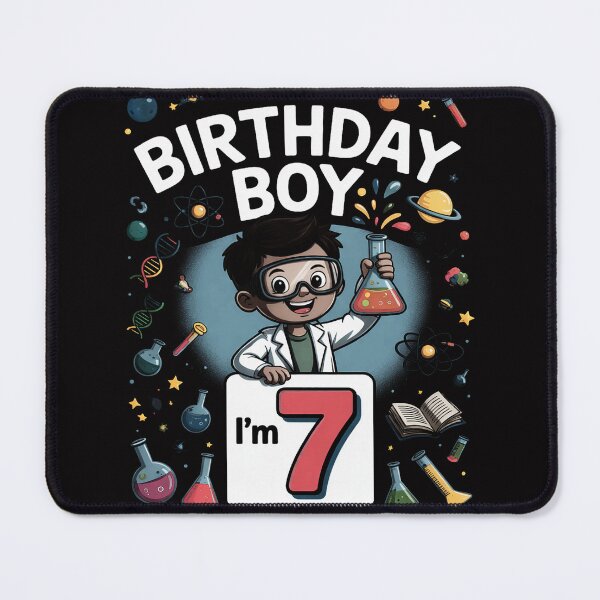 Item preview, Kids Scientist 7th Birthday Boy I'm 7 Years Science experiments designed and sold by ConceptThena.