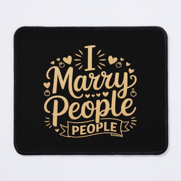 Item preview, Online Ordained Minister Wedding Officiant I Marry People designed and sold by Rotasiin.