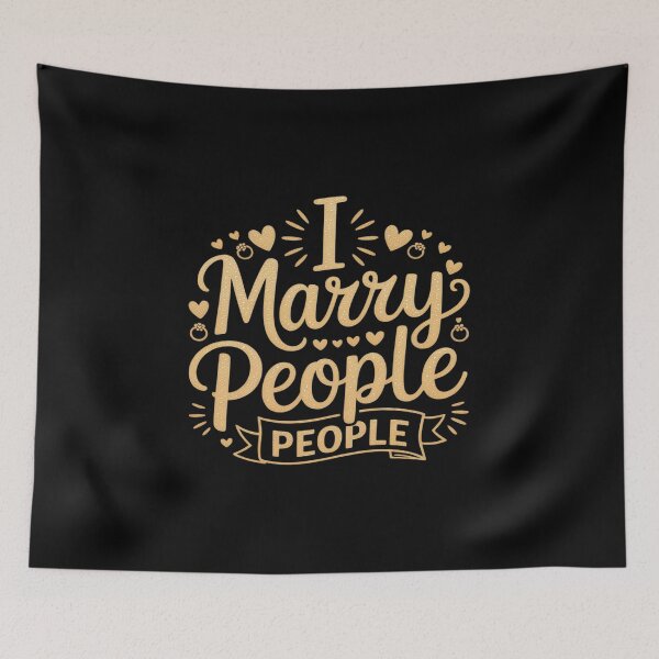 Item preview, Online Ordained Minister Wedding Officiant I Marry People designed and sold by Rotasiin.