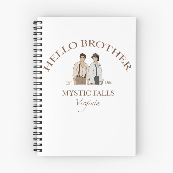 Item preview, Hello Brother Mystic Falls Virginia 1864 Vampire Diaries  designed and sold by SKULLS4INT.