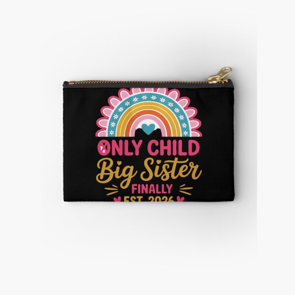 Item preview, Only Child Expires Big Sister Finally 2026 Baby Announcement designed and sold by Rotasiin.