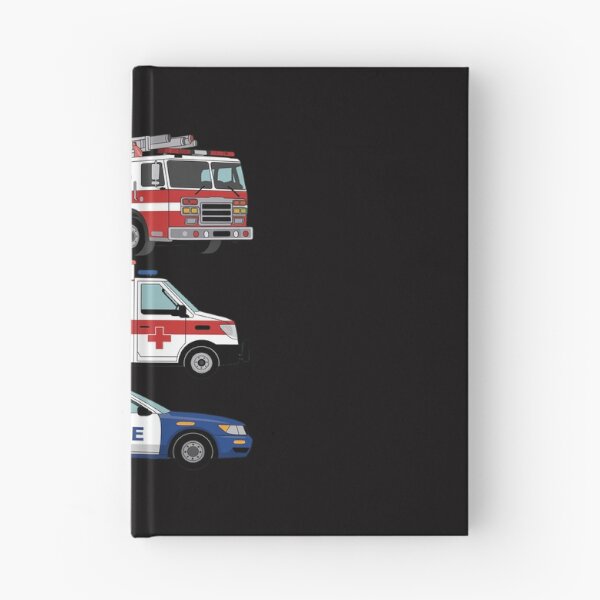Item preview, Kids Emergency Rescue Vehicle Boy Fire Truck Police Car Ambulance designed and sold by Viepenny.