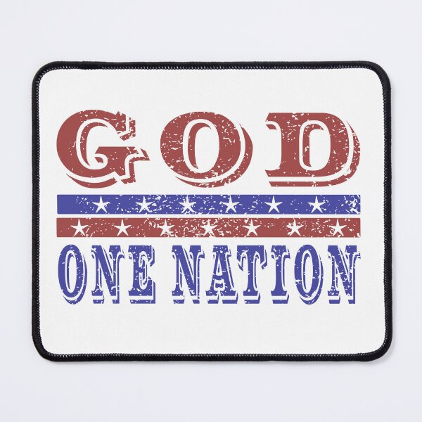 Item preview, One Nation Under God Distressed Graphic designed and sold by ABeasEyeView.