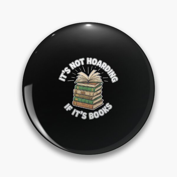 Item preview, It'S Not Hoarding If It'S Books Bookworm Reading Book Lovers designed and sold by DanielleTonia.