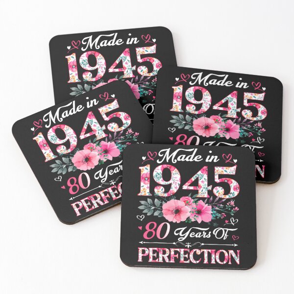 Item preview, 80 Year Old Made In 1945 Floral 80Th Birthday Women designed and sold by TysonLangosh.
