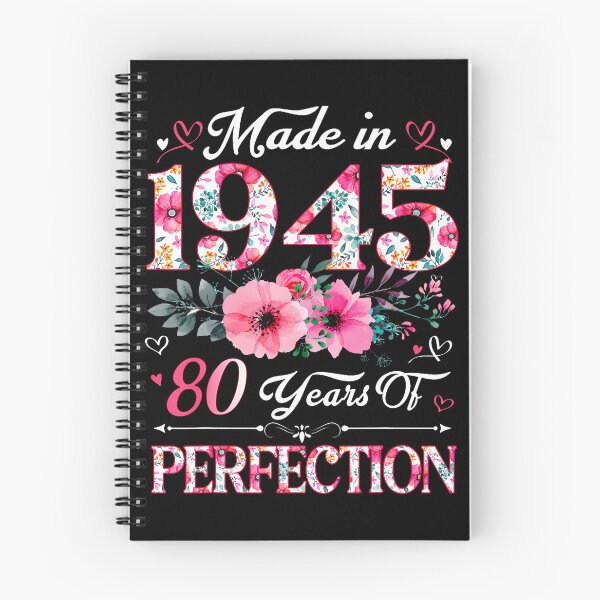 Item preview, 80 Year Old Made In 1945 Floral 80Th Birthday Women designed and sold by TysonLangosh.
