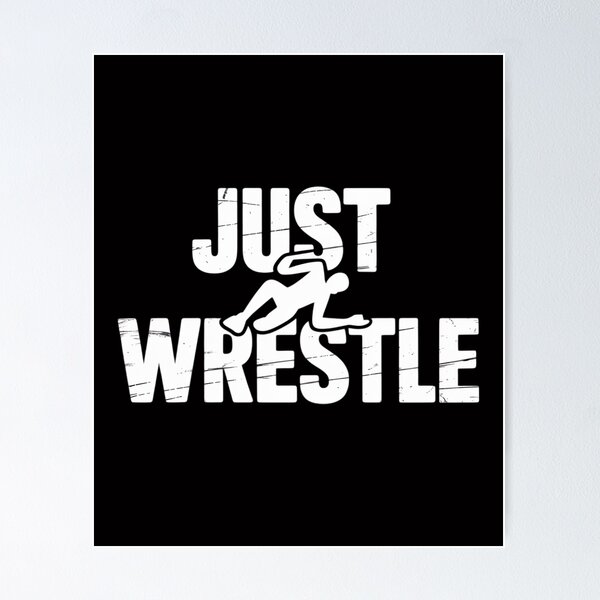 Item preview, Just Wrestle Lucha Libre Luchador Hombres Niños Niños Mujeres designed and sold by Viepenny.