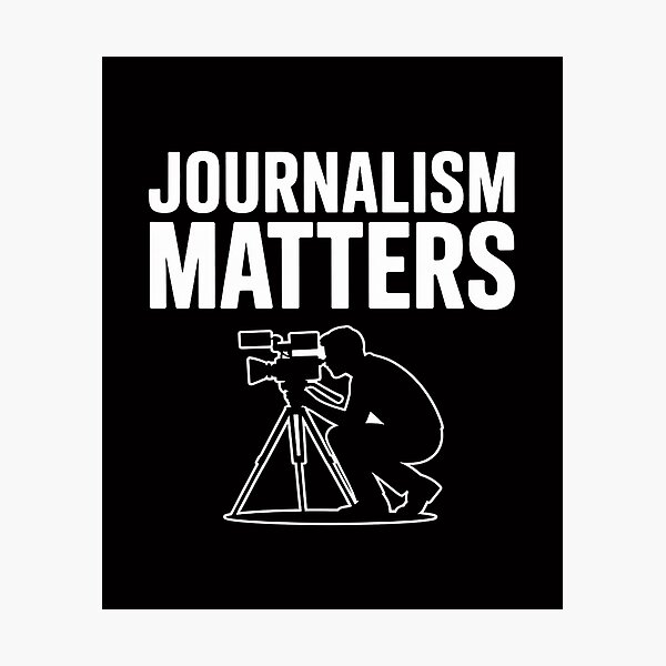 Item preview, Journalism Matters Job Journalist Reporter Press designed and sold by Viepenny.