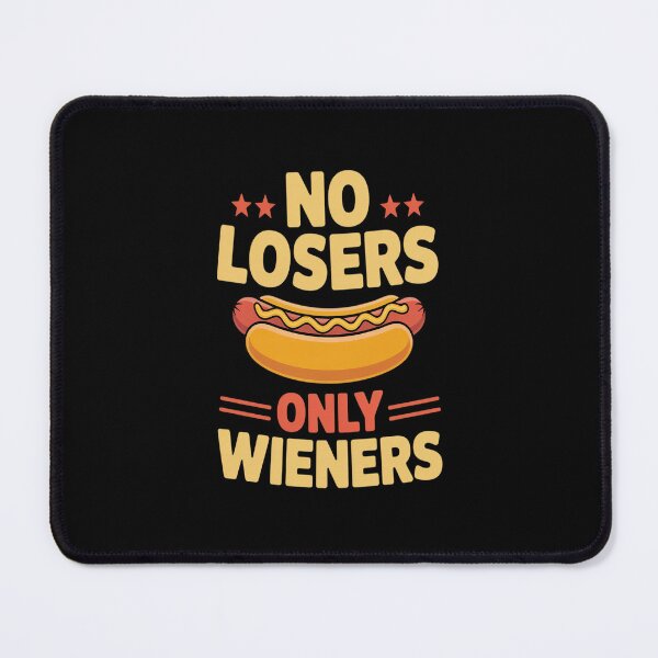 Item preview, Only Wieners Hot Dog Hotdog Foodie Lover Fast Food Hot Dog designed and sold by LinlinsDemons.