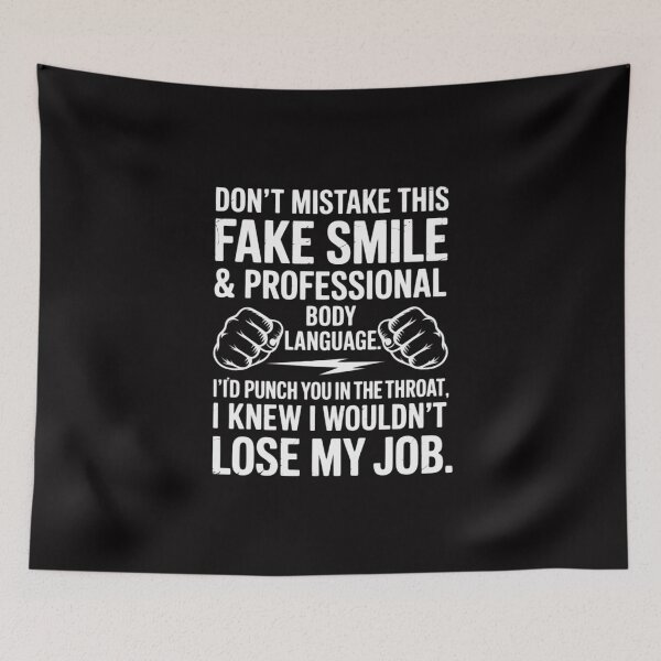 Item preview, Job Makes Me Want To Throat Punch Coworkers Novelty designed and sold by Viepenny.