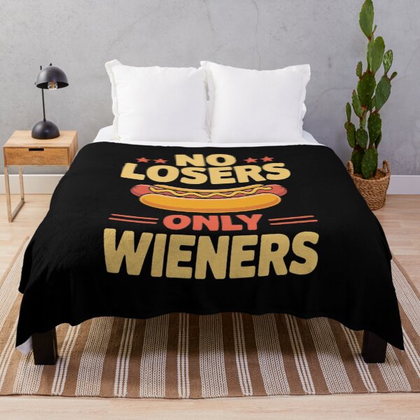 Item preview, Only Wieners Hot Dog Hotdog Foodie Lover Fast Food Hot Dog designed and sold by LinlinsDemons.