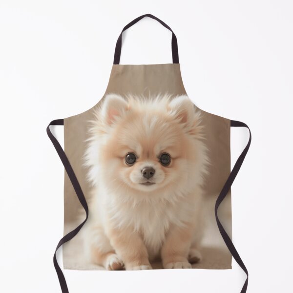 Item preview, Fluffy Baby Pomeranian – Plush-Style Cute Puppy Poster designed and sold by SEIMEI2025.