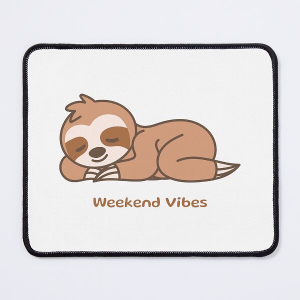 Item preview, sloth weekend vibes designed and sold by jkdesigns09.