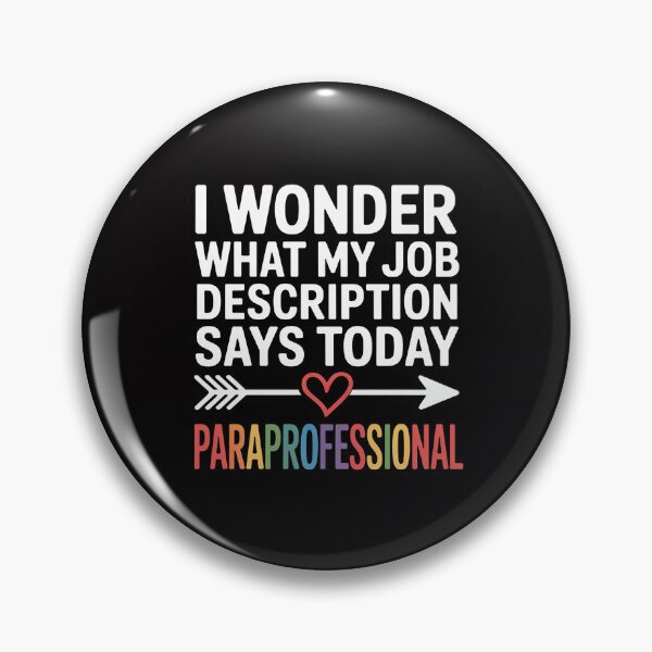 Item preview, Job Description Paraprofessional designed and sold by Viepenny.