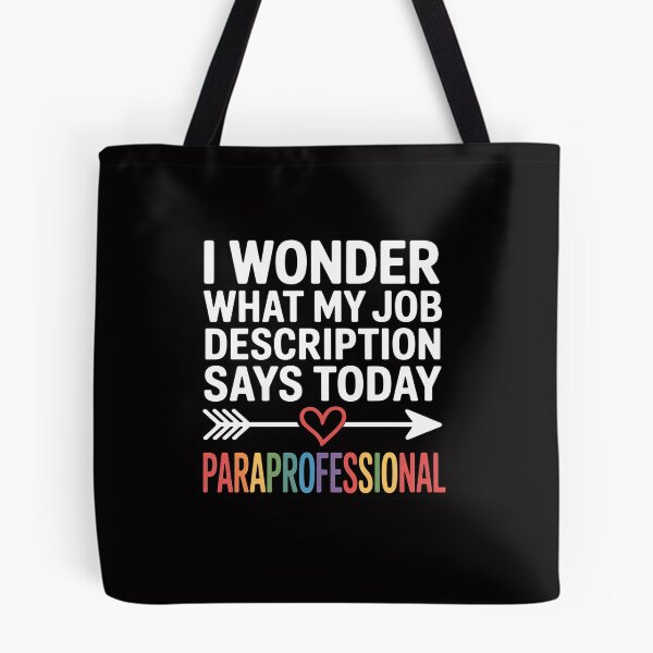 Item preview, Job Description Paraprofessional designed and sold by Viepenny.