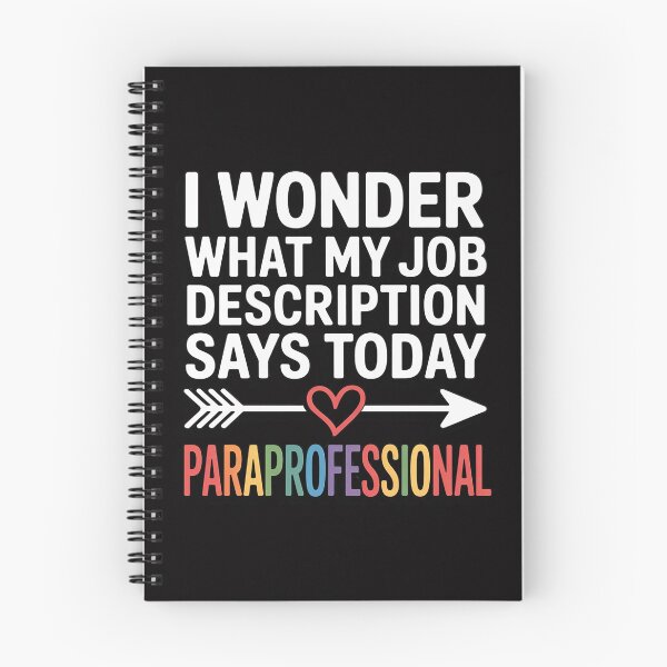 Item preview, Job Description Paraprofessional designed and sold by Viepenny.