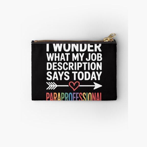 Item preview, Job Description Paraprofessional designed and sold by Viepenny.