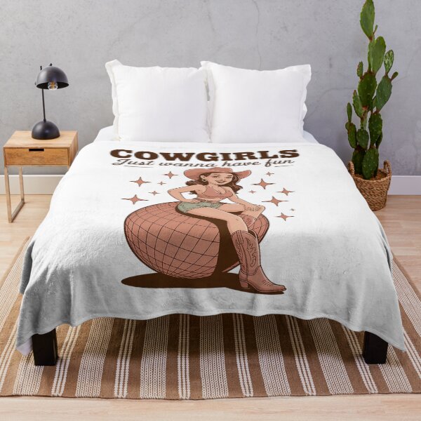 Item preview, Cowgirls Just Wanna Have Fun Retro Disco Cowgirl Sublimation designed and sold by RayArmstrong.