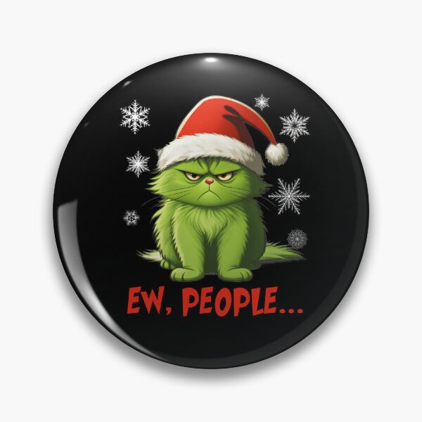 Item preview, Ew people Grinch christmas Funny Grinch Cat Christmas Gifts  designed and sold by Har-vee.