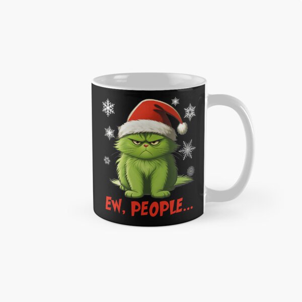 Item preview, Ew people Grinch christmas Funny Grinch Cat Christmas Gifts  designed and sold by Har-vee.