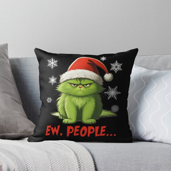 Item preview, Ew people Grinch christmas Funny Grinch Cat Christmas Gifts  designed and sold by Har-vee.