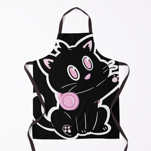 Item preview, Black Pink Cat wear a headphone designed and sold by Nyam-NyamMerch.