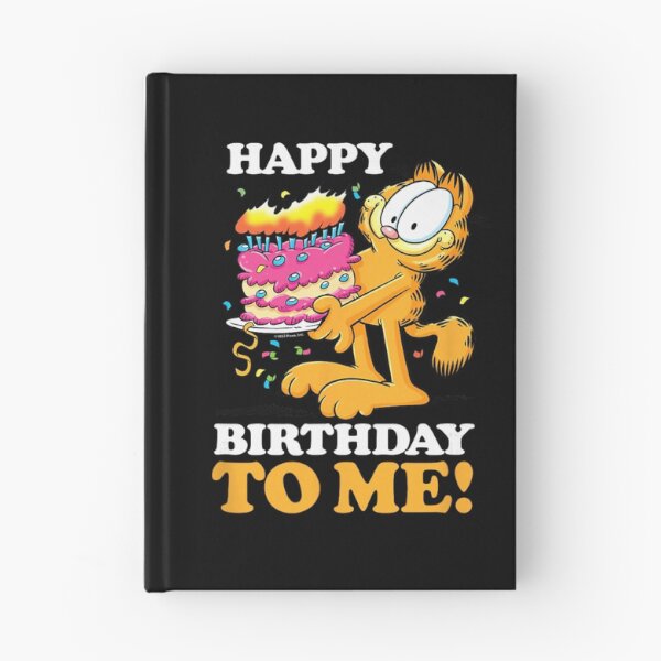 Item preview, Garfield Birthday Cake Fun – Cute Celebration Cartoon Illustration designed and sold by BaileJavo.