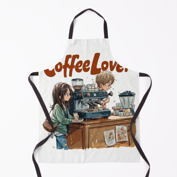 Item preview, Cute Coffee Lover Barista Machine – Adorable Coffee Shop Cartoon Art designed and sold by Grafititee.