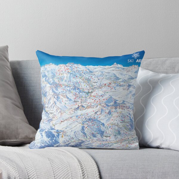 Item preview, Ski Arlberg Ski Area Map (2008) designed and sold by fungus50.