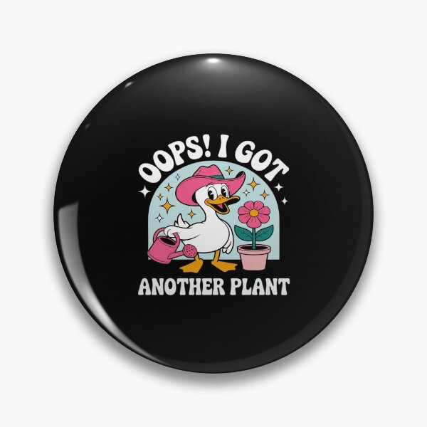 Item preview, Oops I Just Got Another Plant Goose Gardening Silly Garden designed and sold by LinlinsDemons.