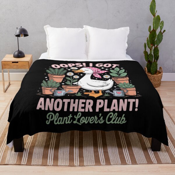 Item preview, Oops I Got Another Plant Goose, Bow Goose Plant Lover's Club designed and sold by LinlinsDemons.