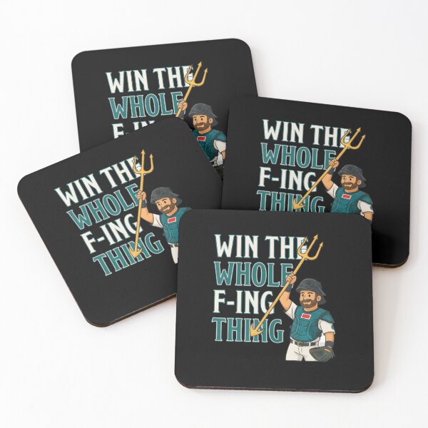 Item preview, Win The Whole F-Ing Thing - Seattle Baseball Cal Raleigh designed and sold by DanielleTonia.