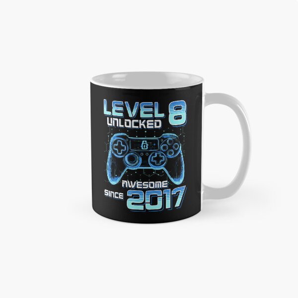 Item preview, Level 8 Unlocked Video Game Party 8Th Birthday Gamer Boys designed and sold by TysonLangosh.