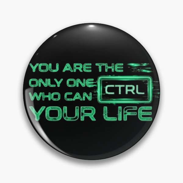 Item preview, CTRL Your Life - Neon Cyberpunk & Hacker Style designed and sold by ArtistAtShadow.