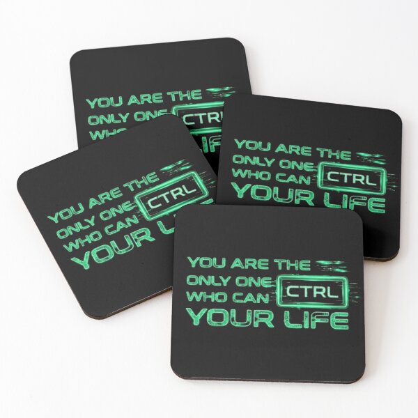 Item preview, CTRL Your Life - Neon Cyberpunk & Hacker Style designed and sold by ArtistAtShadow.