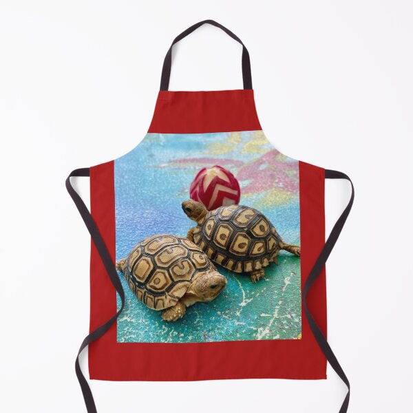 Item preview, Baby Tortoises with a Red Radish designed and sold by TrisaThyme.