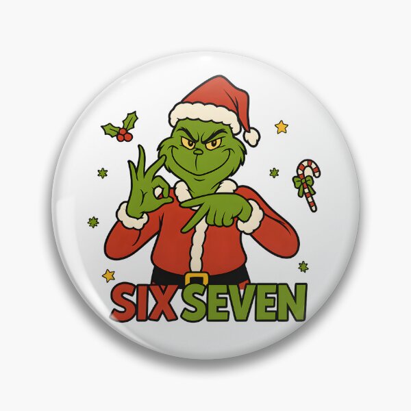 Item preview, Grinch Humor Christmas Gen Z Gen Alpha Slang 67 Meme Humor 6-7 Funny Six Seven  designed and sold by Har-vee.