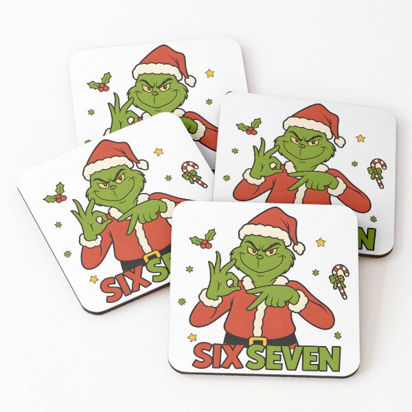Item preview, Grinch Humor Christmas Gen Z Gen Alpha Slang 67 Meme Humor 6-7 Funny Six Seven  designed and sold by Har-vee.
