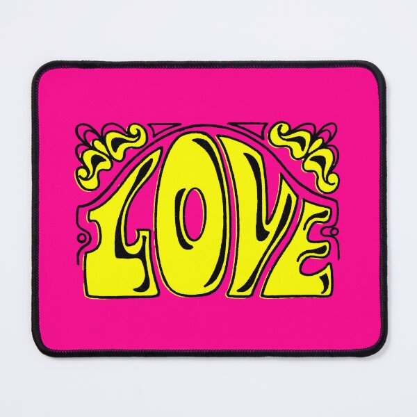 Item preview, Groovy Seventies Love Lettering Typography Mod 70s designed and sold by The Sticker Bureau.