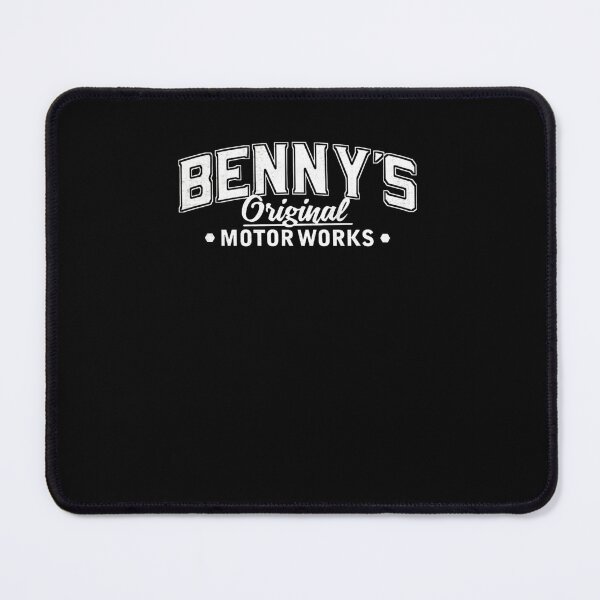 Item preview, Benny&X;S Original Motorworks White Weathered Logo Design From Los Santos, San Andreas   designed and sold by xochitlyfpj.