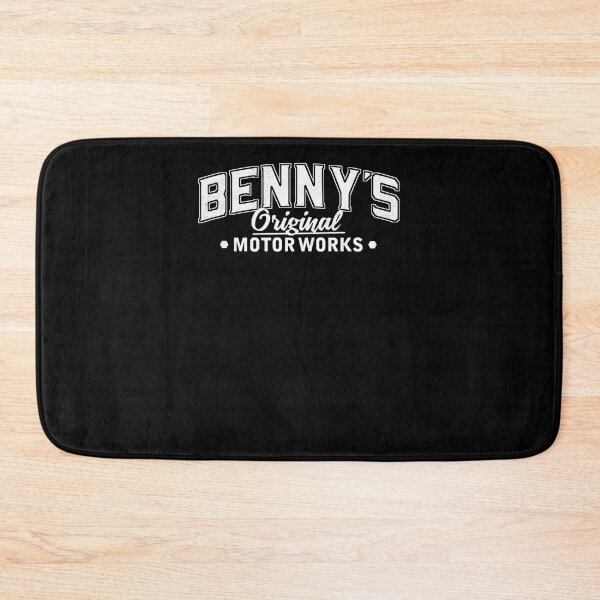 Item preview, Benny&X;S Original Motorworks White Weathered Logo Design From Los Santos, San Andreas   designed and sold by xochitlyfpj.