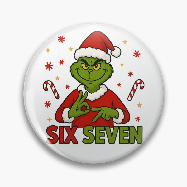 Item preview, Grinch Christmas 67 Meme Humor 6-7 Funny Six Seven Gen Z Gen Alpha Slang  designed and sold by Har-vee.